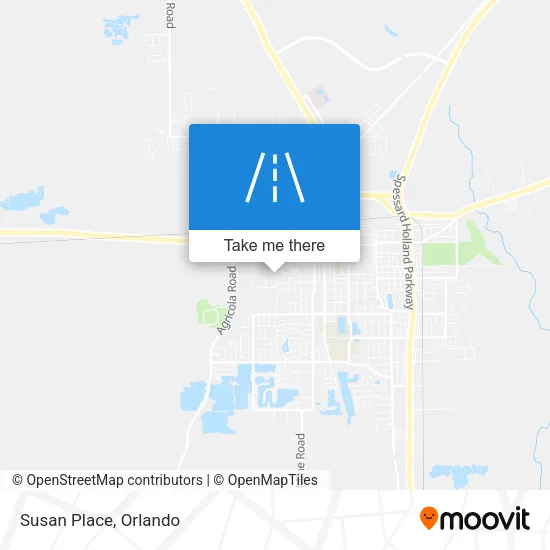 Susan Place map