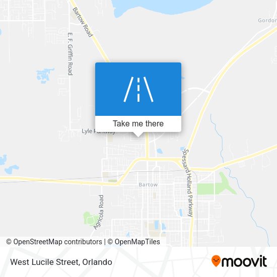 West Lucile Street map