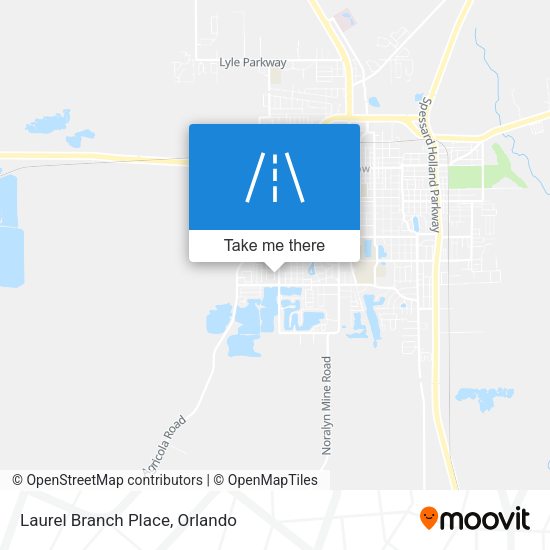 Laurel Branch Place map