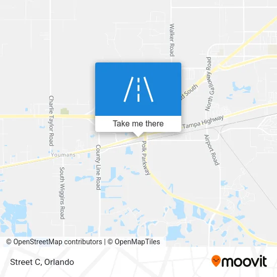 Street C map