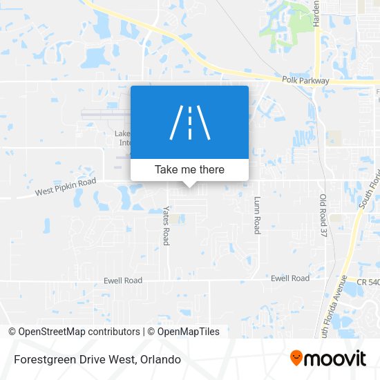 Forestgreen Drive West map