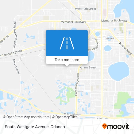 South Westgate Avenue map