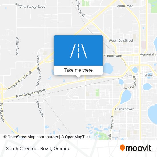Mapa de South Chestnut Road