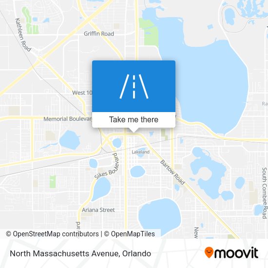 Mapa de North Massachusetts Avenue
