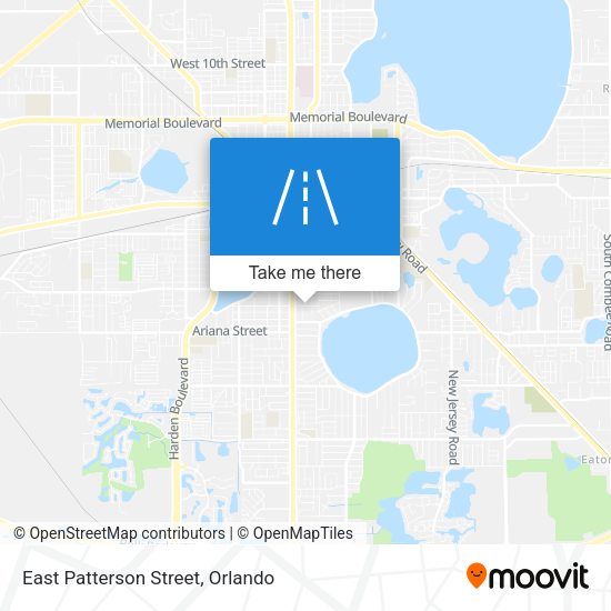 East Patterson Street map