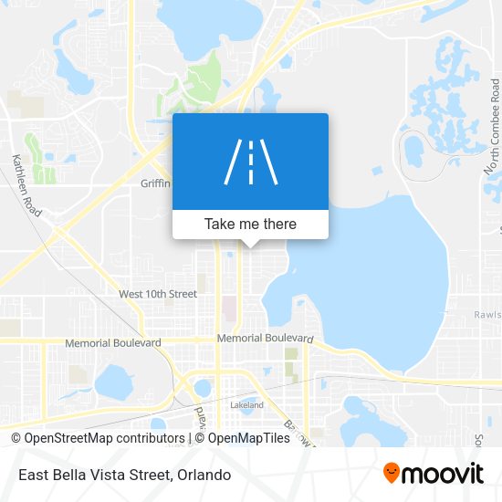 Mapa de East Bella Vista Street