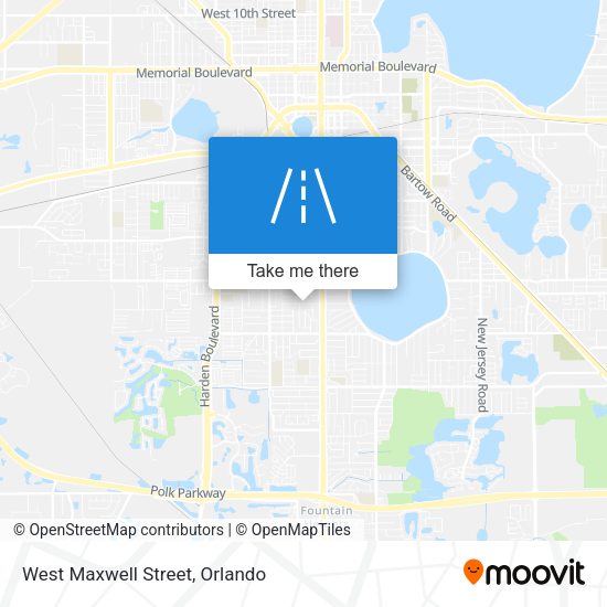 West Maxwell Street map