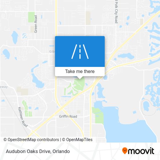 Mapa de Audubon Oaks Drive