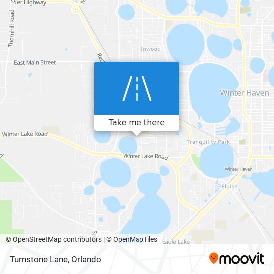 Mapa de Turnstone Lane