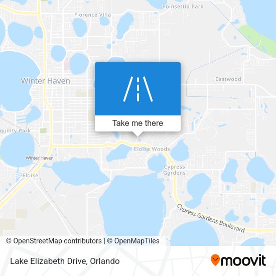 Mapa de Lake Elizabeth Drive