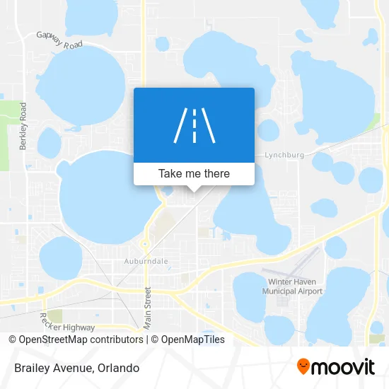 Brailey Avenue map