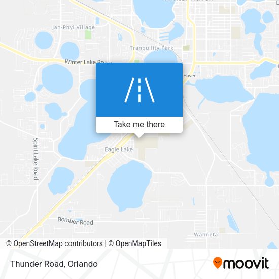 Mapa de Thunder Road