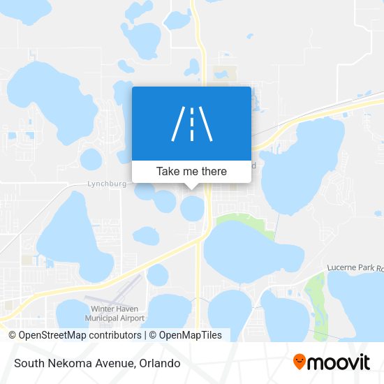 Mapa de South Nekoma Avenue
