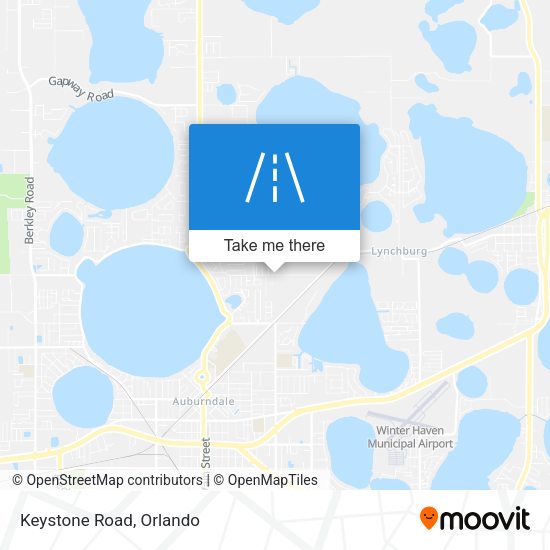 Mapa de Keystone Road