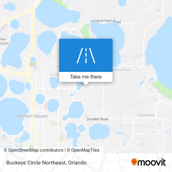 Buckeye Circle Northeast map