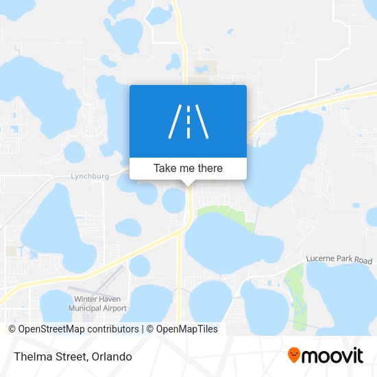 Mapa de Thelma Street