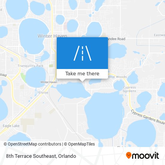 8th Terrace Southeast map