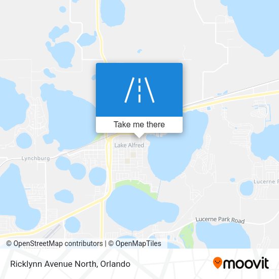 Ricklynn Avenue North map
