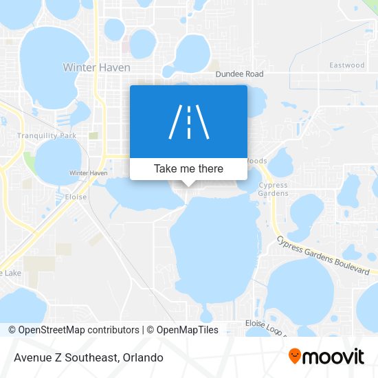 Mapa de Avenue Z Southeast