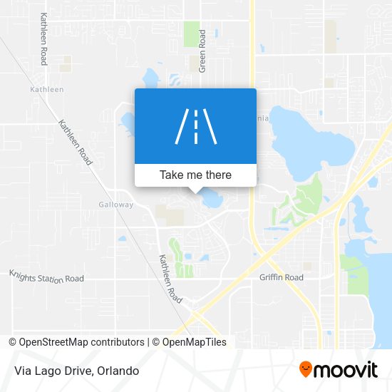 Mapa de Via Lago Drive