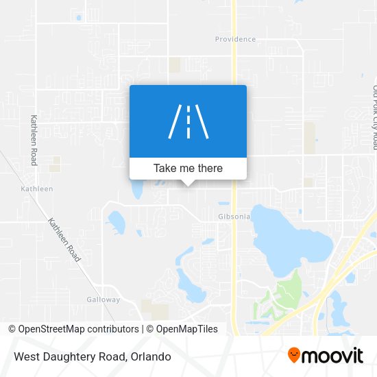 Mapa de West Daughtery Road