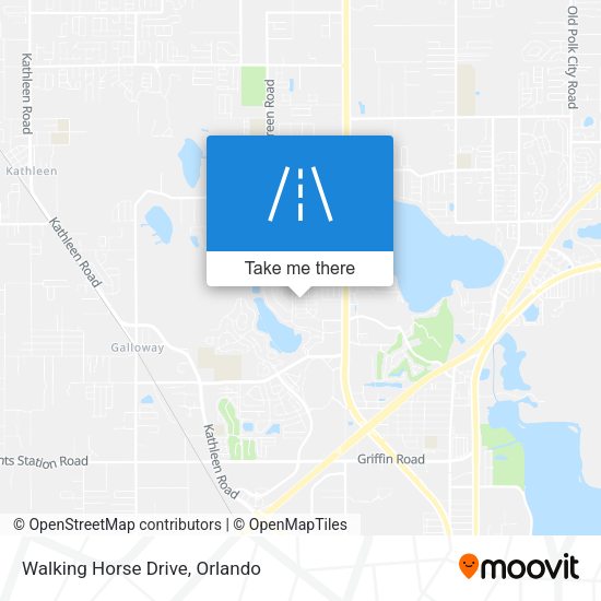 Mapa de Walking Horse Drive