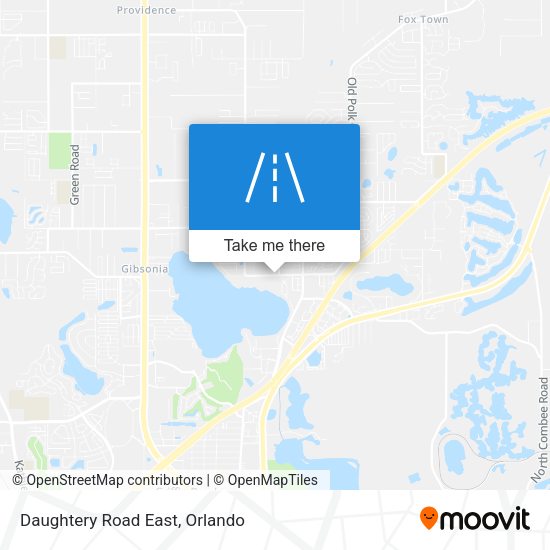 Daughtery Road East map