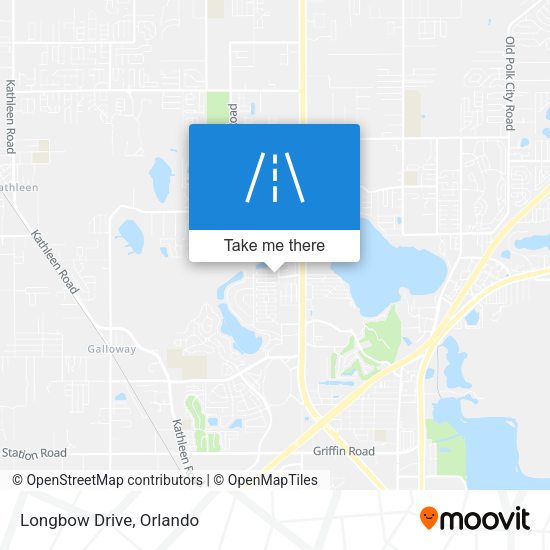 Longbow Drive map