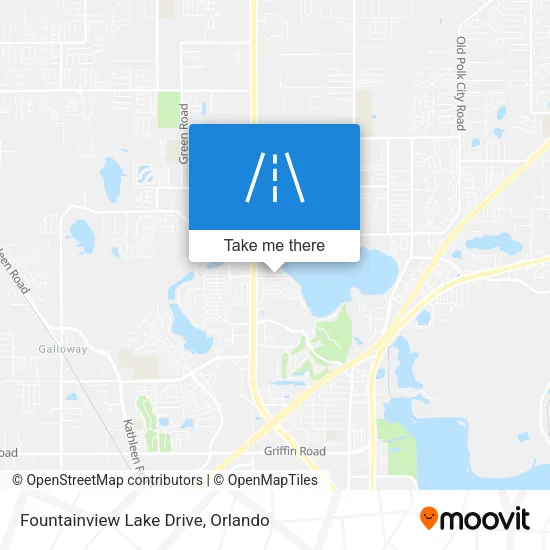 Fountainview Lake Drive map