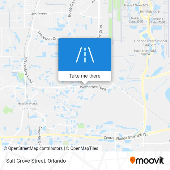 Salt Grove Street map
