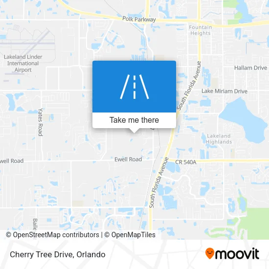 Mapa de Cherry Tree Drive