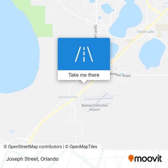 Mapa de Joseph Street