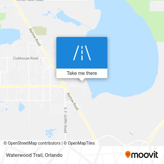 Mapa de Waterwood Trail