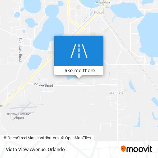 Vista View Avenue map