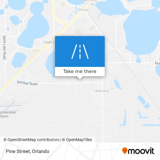 Mapa de Pine Street
