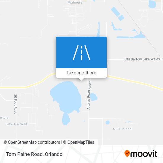 Tom Paine Road map