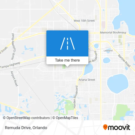 Remuda Drive map