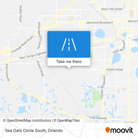 Mapa de Sea Oats Circle South