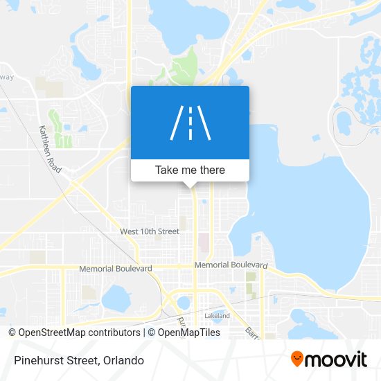 Mapa de Pinehurst Street
