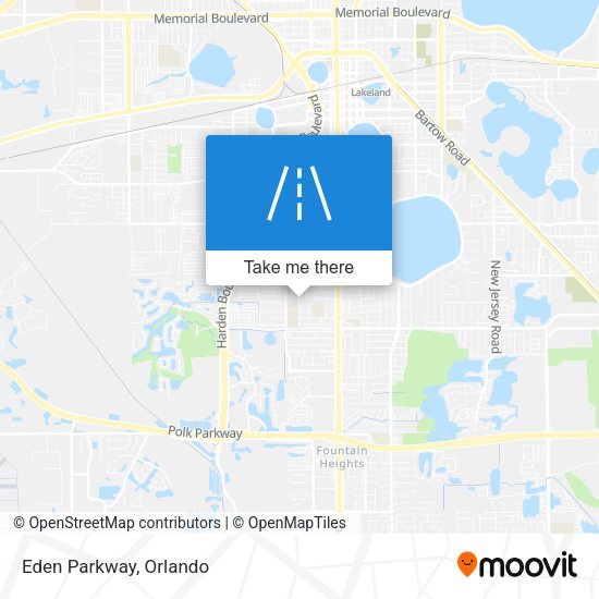Mapa de Eden Parkway