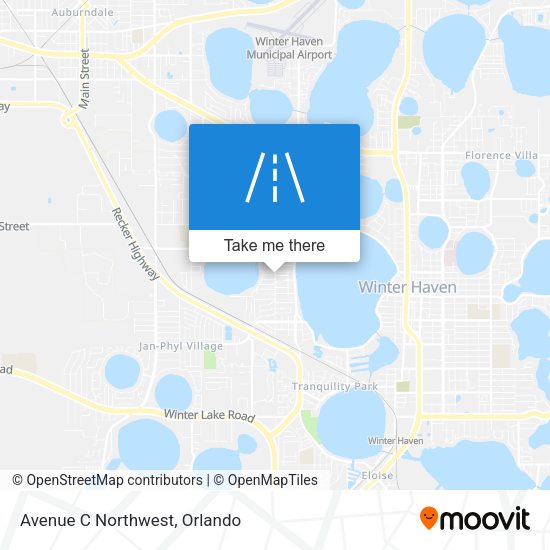 Mapa de Avenue C Northwest