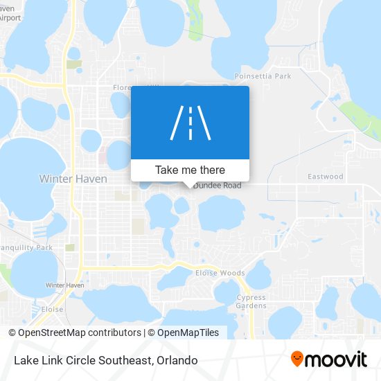 Lake Link Circle Southeast map