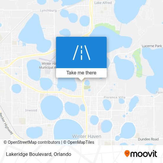 Lakeridge Boulevard map