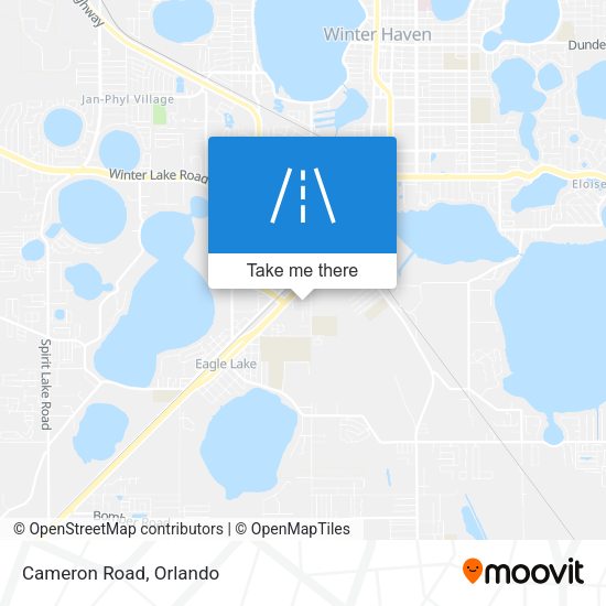 Mapa de Cameron Road
