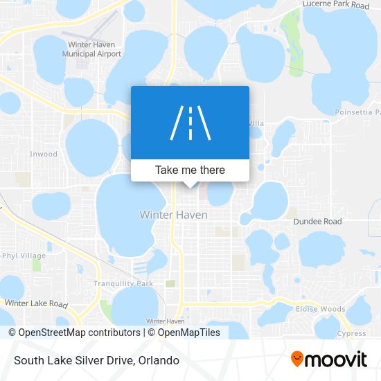 Mapa de South Lake Silver Drive