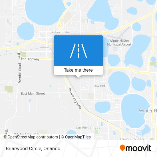 Briarwood Circle map