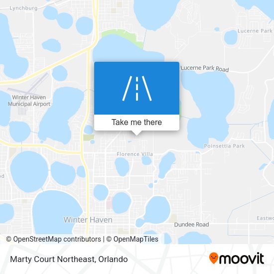 Marty Court Northeast map