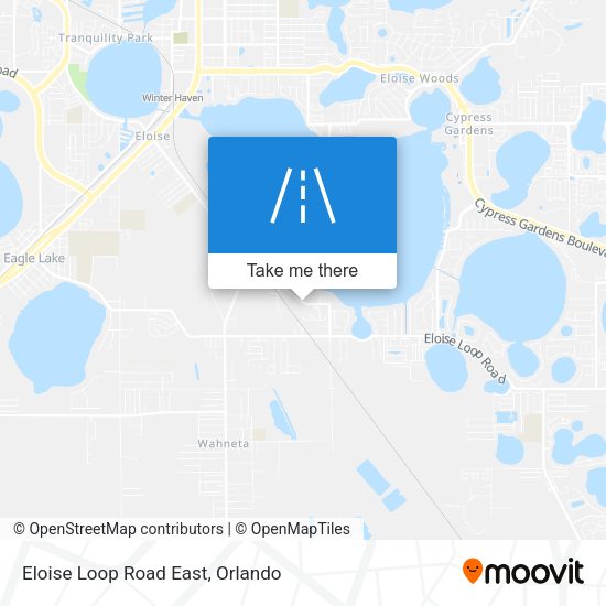 Mapa de Eloise Loop Road East