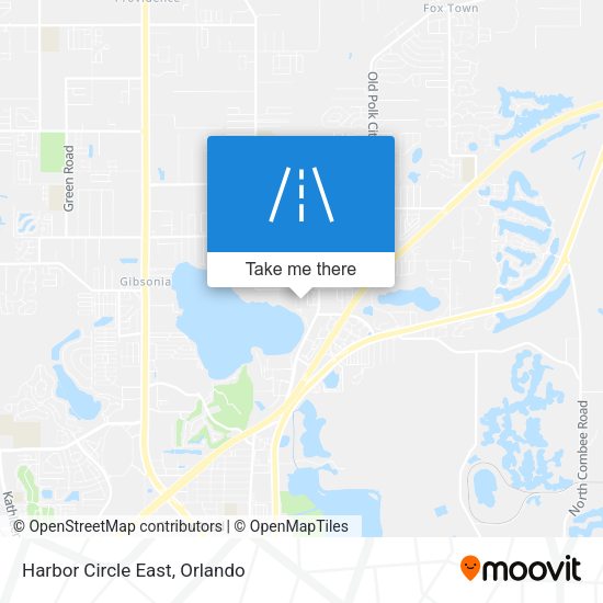 Harbor Circle East map