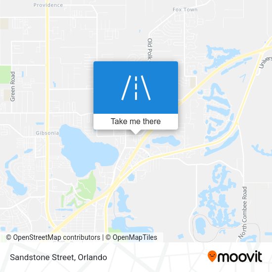 Mapa de Sandstone Street